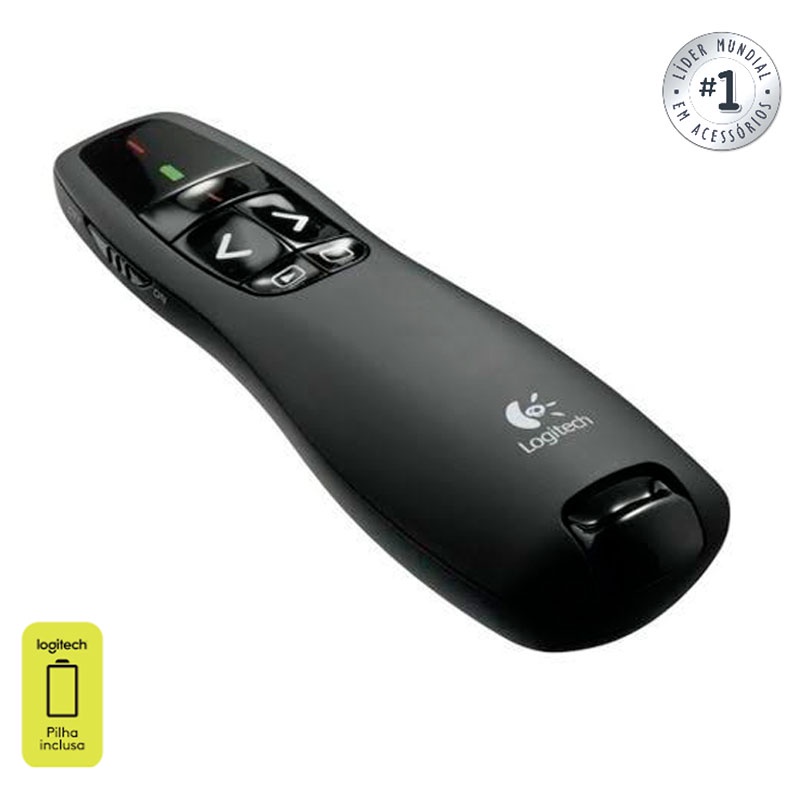 Apresentador multimídia sem fio R400 Logitech
