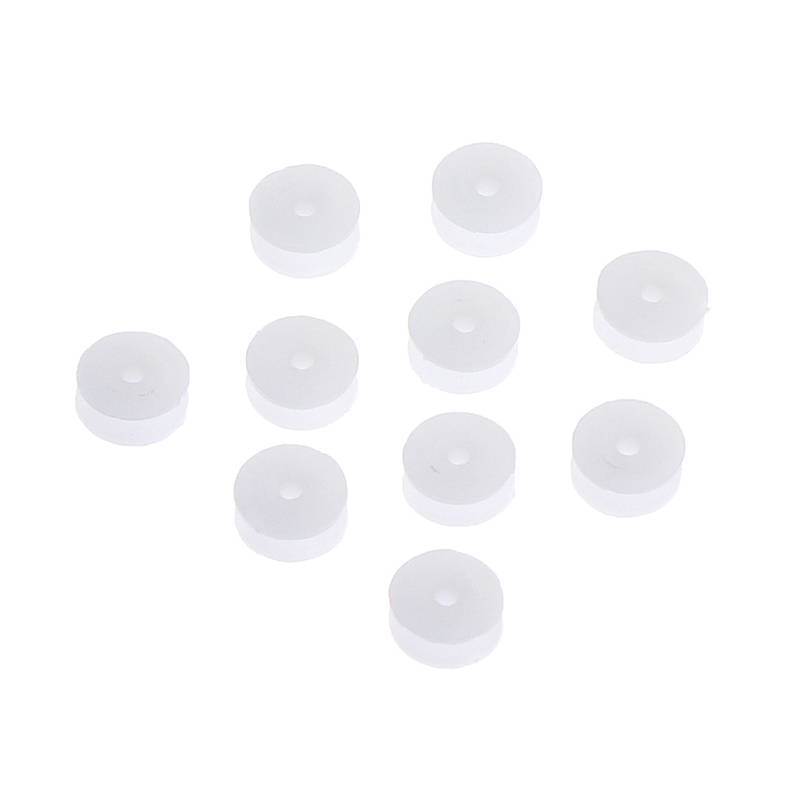 [LANGA] 10PC 2 * 9.3mm Roda De Polia De Plástico Micro Mini Rodas De Motor De Engrenagem DIY Modelo De Brinquedo BR