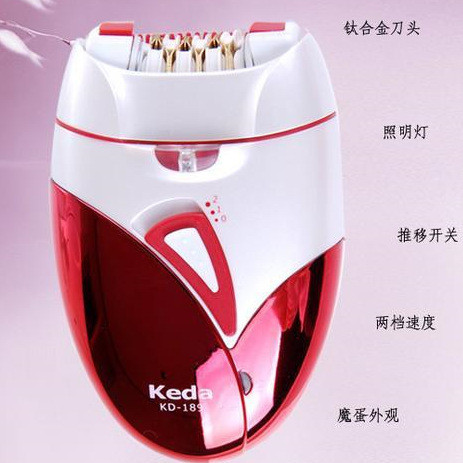 Kodak KEDA-189 Recarregável Clip Wheel Depilador/Epilador Axilas Corpo Inteiro Mulheres Mulheres Mulheres
