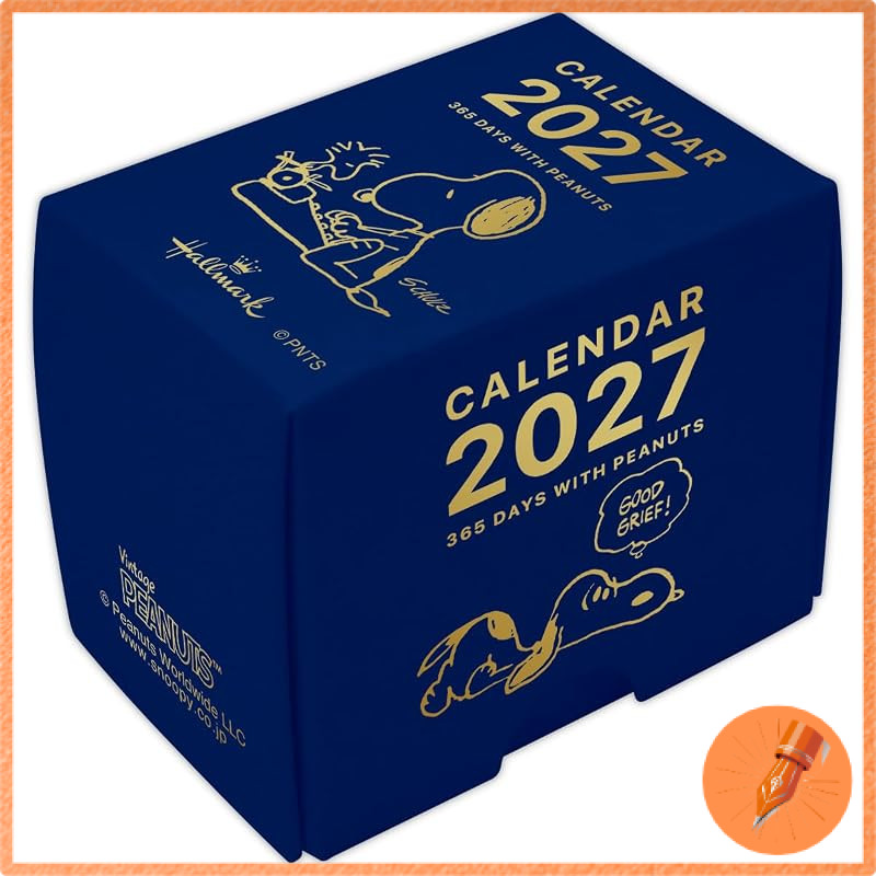 Hallmark Snoopy 2027 Desk and Daily Tear-Off Calendar Collection