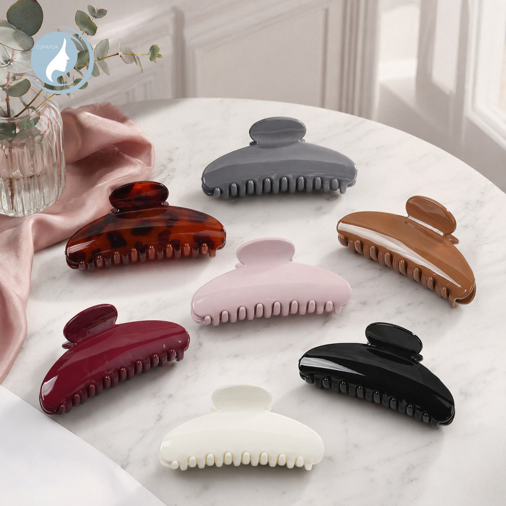 Hairpin Long-lasting Hair Claw Leopard Clip – Strong Grip for Women Perfect for Use Parties Outings and Shower Stylish