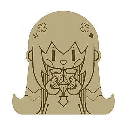 [Drawing Hot Pot Club] FGO FATE Xiao Enqidu Fan Mealheiro de madeira