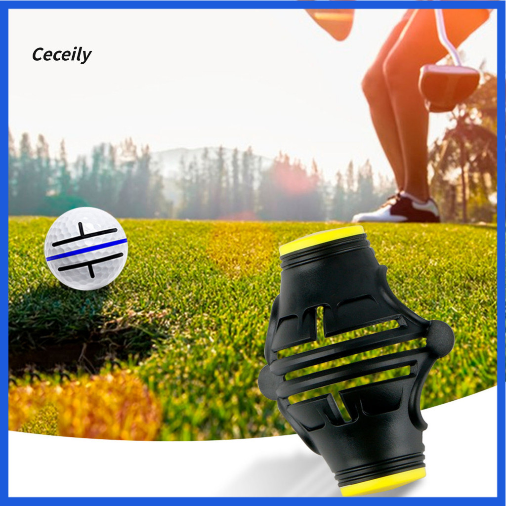 Golf Ball Line Marker Tool 360° Rotatable High-precision Alignment Stencil for Accurate Marking and Identification –