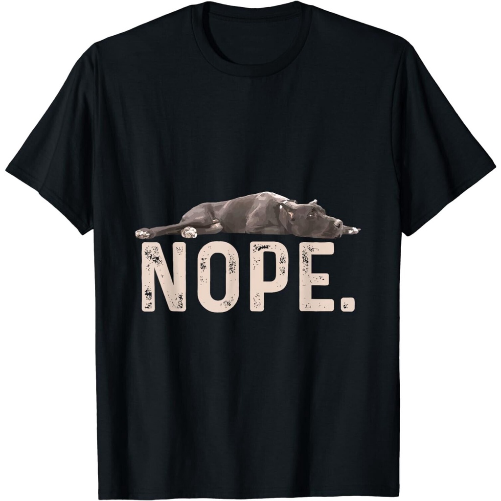 Camiseta Unissex Nope Lazy Great Dane Dog Lover Gift