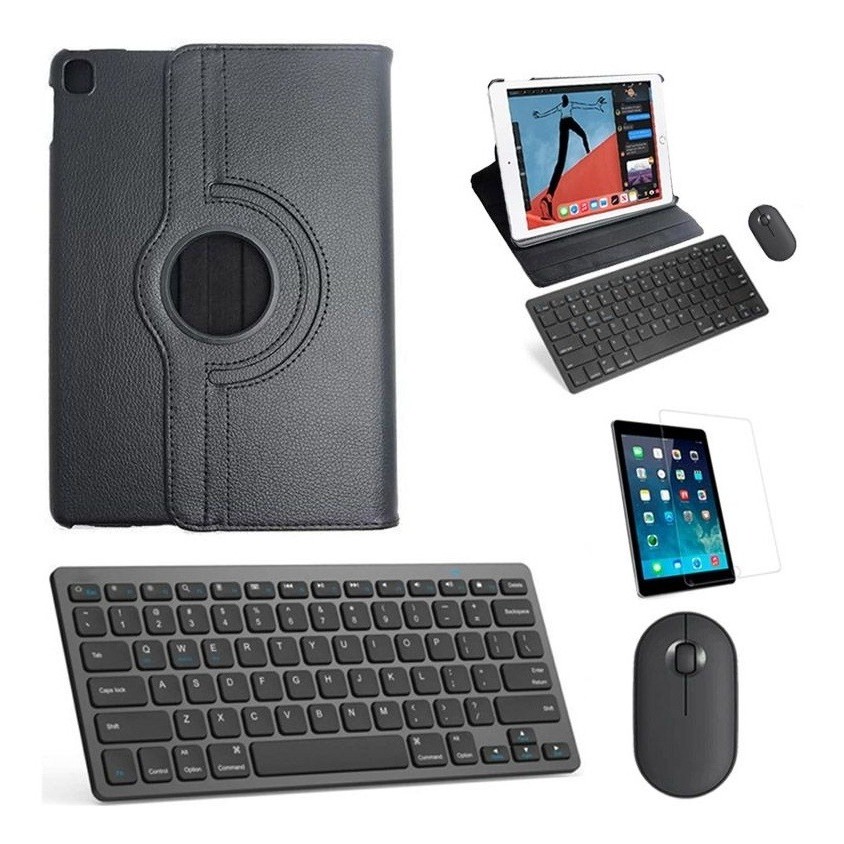 Kit Capa 360 Preto Teclado/mouse/pel iPad Pro 11  2020