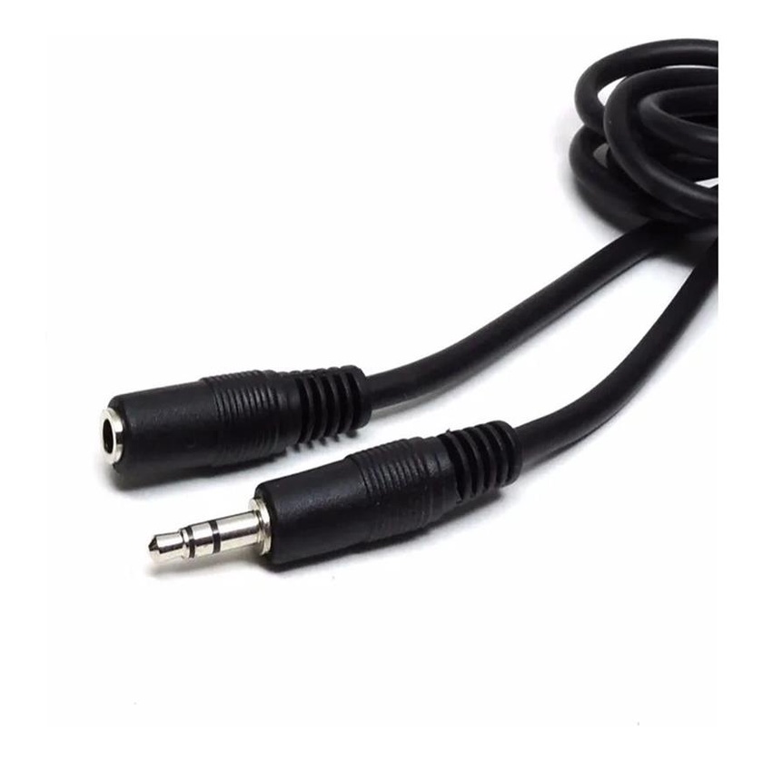 Cabo Extensor De Audio Para Fone De Ouvido Plug P2 Stereo 2m