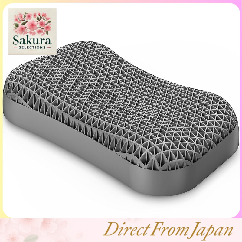 Travesseiro Dafeel de espuma viscoelástica com gel e dupla altura, com capa lavável – Suporte para quem dorme de lado e de bruços, gel TPE, macio e durável, presente ideal para o Dia dos Pais.