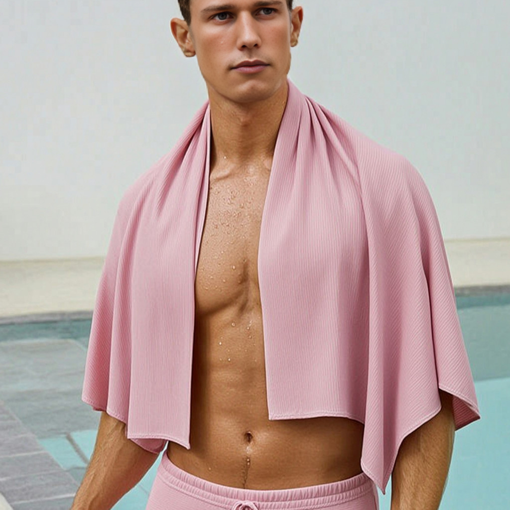 Quick Drying Microfiber Beach Towel Compact Sand Free Pool Dry Lightweight Sand-free Portable Swim Travel for Adults Hig
