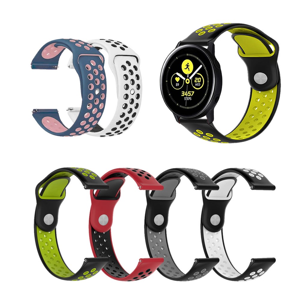 Pulseira Sport p/ Galaxy Active 1, Active 2 44mm, Active 2 40mm ou Galaxy Watch3 41mm
