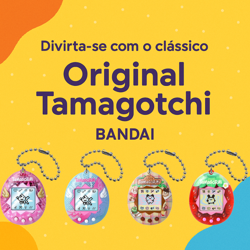 BANDAI Original Tamagotchi Virtual Pet Electronic Toy Retro Digital Pet Collectible Gift