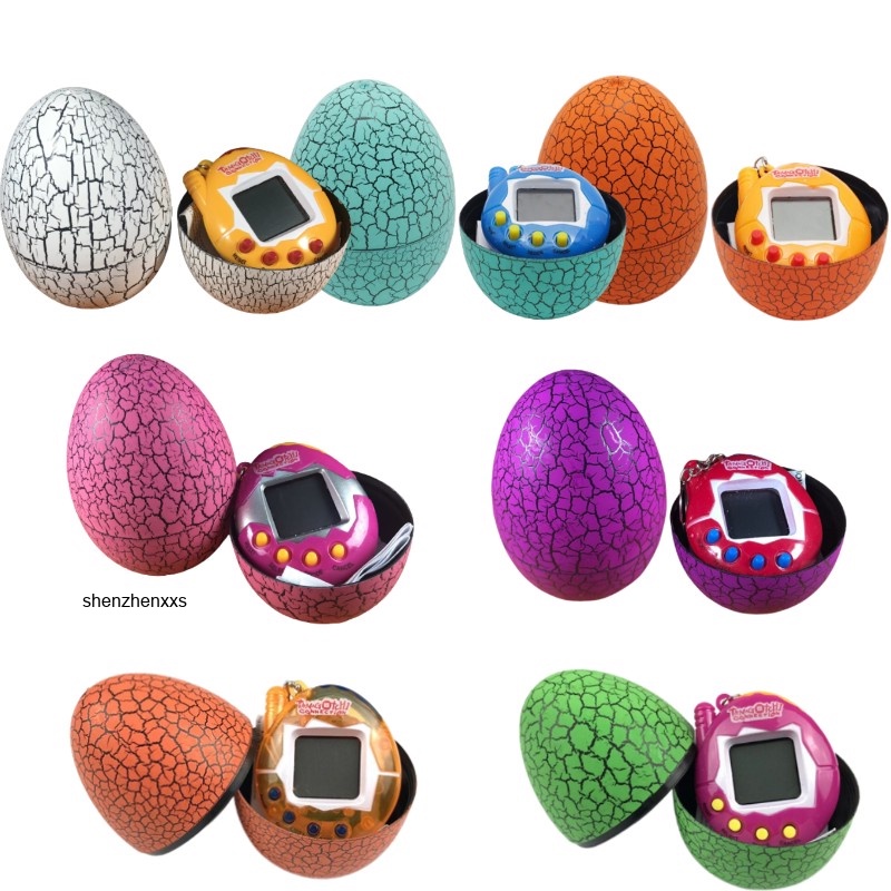 Novo Tamagotchis Tumbler Dinossauro Ovo Multi-Cores Virtual Cyber Digital pet Jogo Brinquedo Eletrônico E-Presente De Na