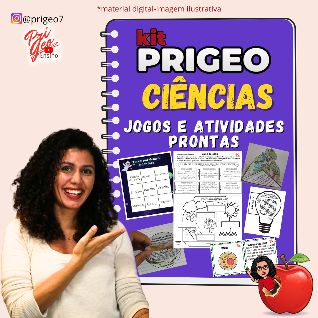 Kit Ciências Prigeo - Jogos e atividades prontas