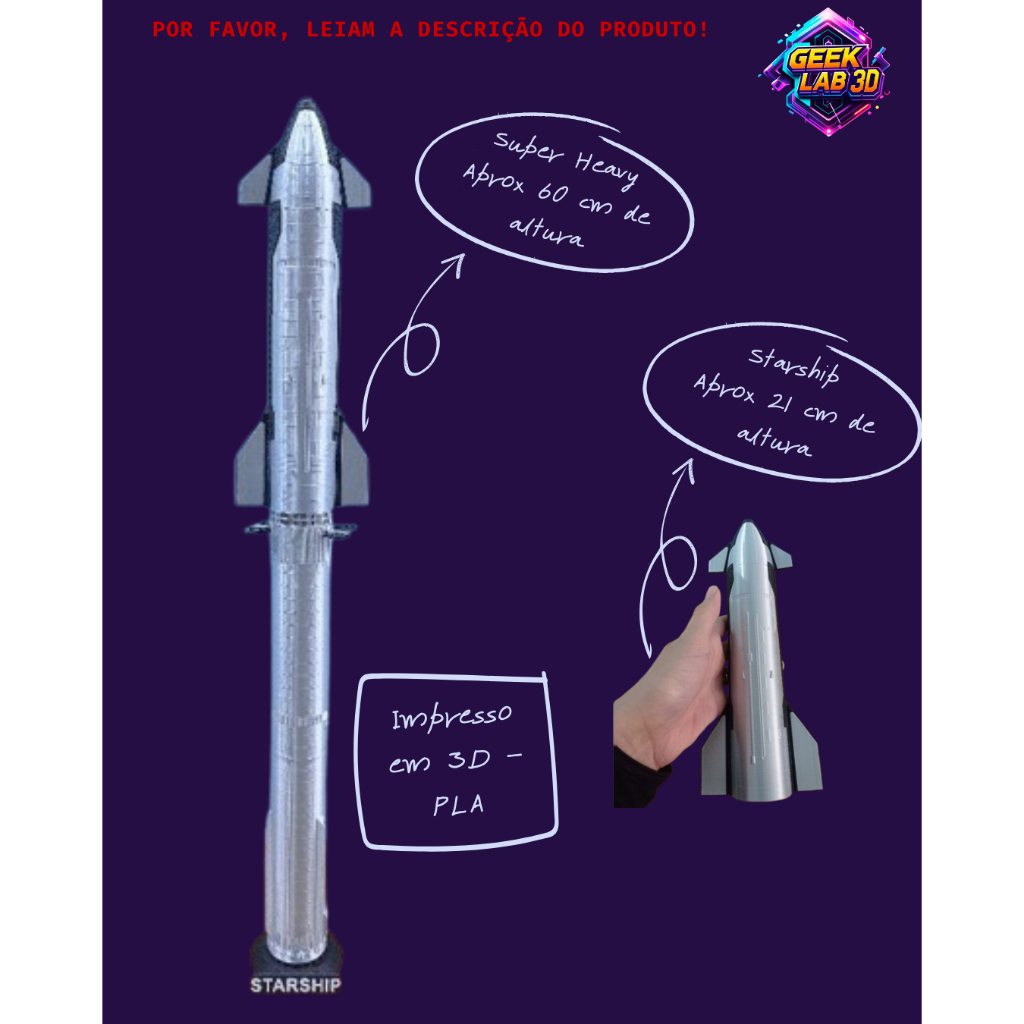 Foguete - Starship S24/B7