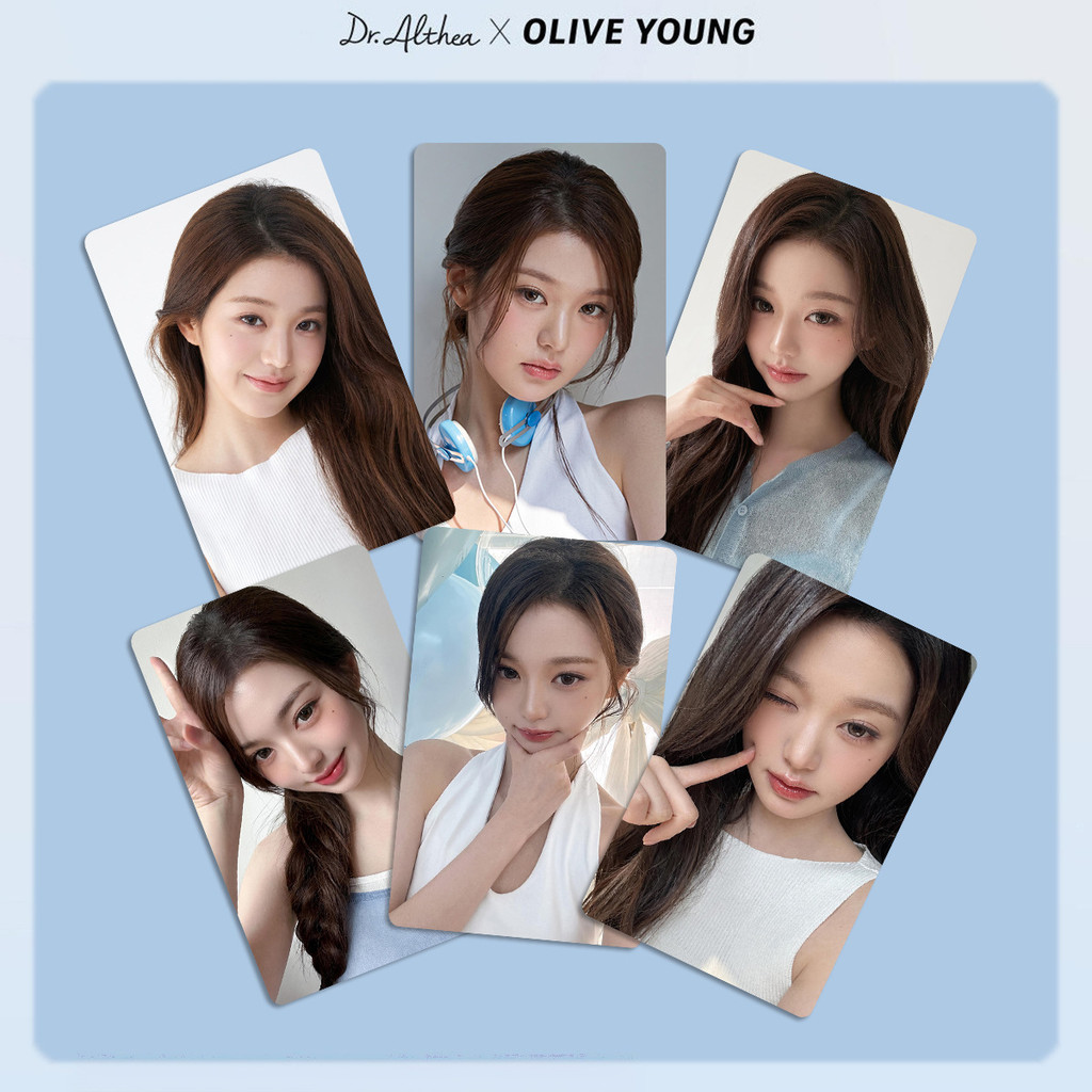 2-8pcs IVE WONYOUNG Lomo Cards LUCID DREAM REVIVE 2026 Saudações Da Temporada Segredo‌ Cartão Fotográfico Starship Mostr
