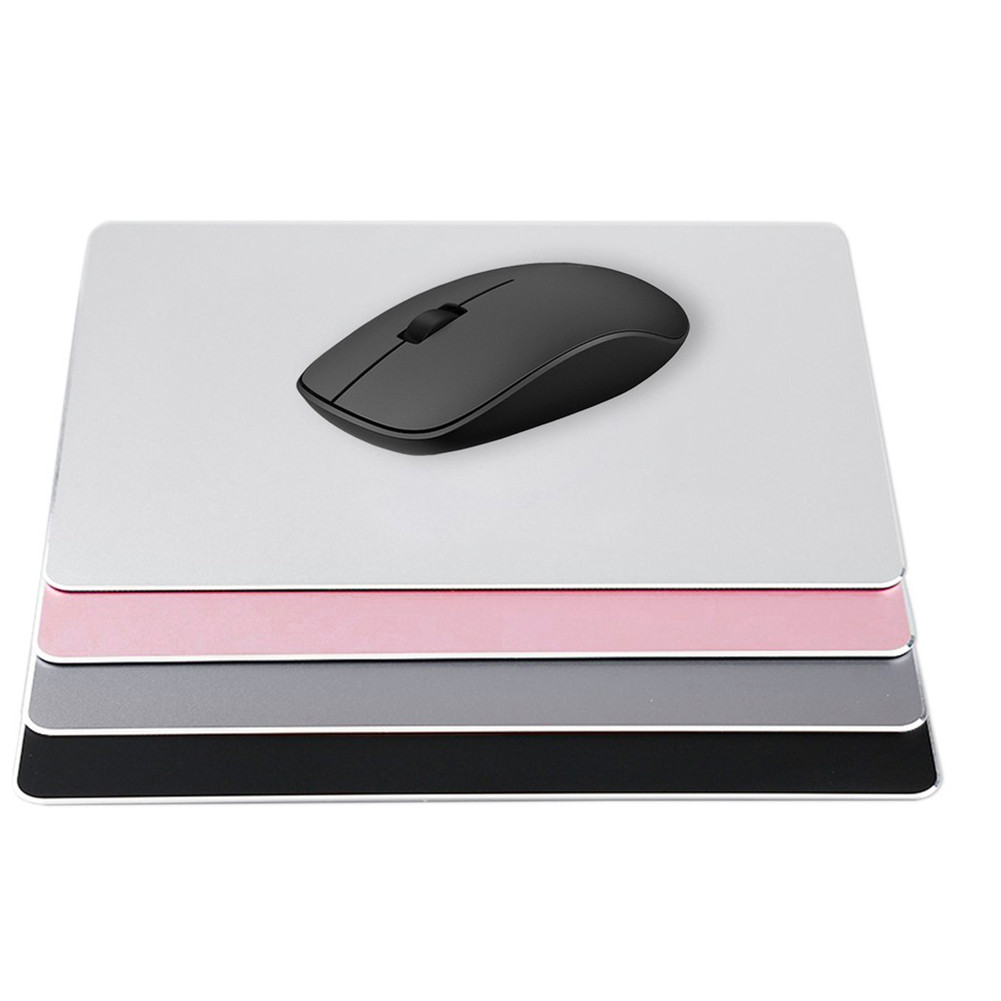 seafeel Slim Elegante Antiderrapante Liga De Alumínio Computador Gaming Mouse Pad Tapete Ratos Mousepad