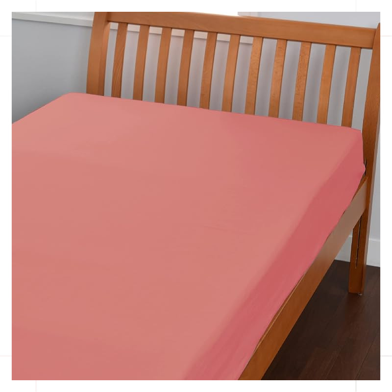 nishikawa Cotton 100% Satin Pillowcase for 63X43cm Pillow, Wide Size, Washable, Envelope Style, Solid Color BE3602[Direc