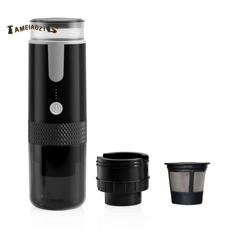 🔥Máquina De Café Expresso Portátil , Elétrica Para Viagem De Escritório , Acampamento , Ajuste Em Pó E Cápsula