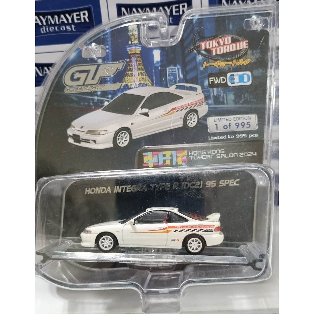 Greenlight Honda Integra Typr R 95 Branco