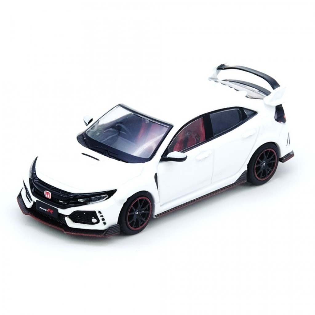 Inno64 IN64-FK8-WHI 1/64 HONDA CIVIC TYPR-R FK8 Carro Modelo Em Escala Fundida Branca