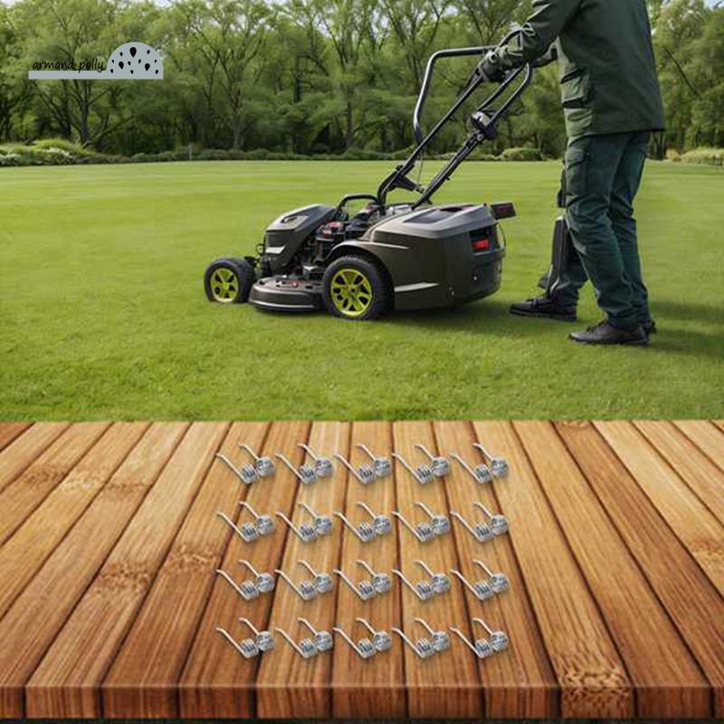 Para Greenworks 27022 2500600G Substituição Cortador De Grama Tines 29272 Peças De Aço Remoção De Palha De Gramado Com F