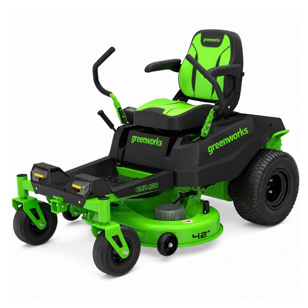 Trator Dirigível Cortador de Grama com 6 Baterias 60V CRZ426 GREENWORKS