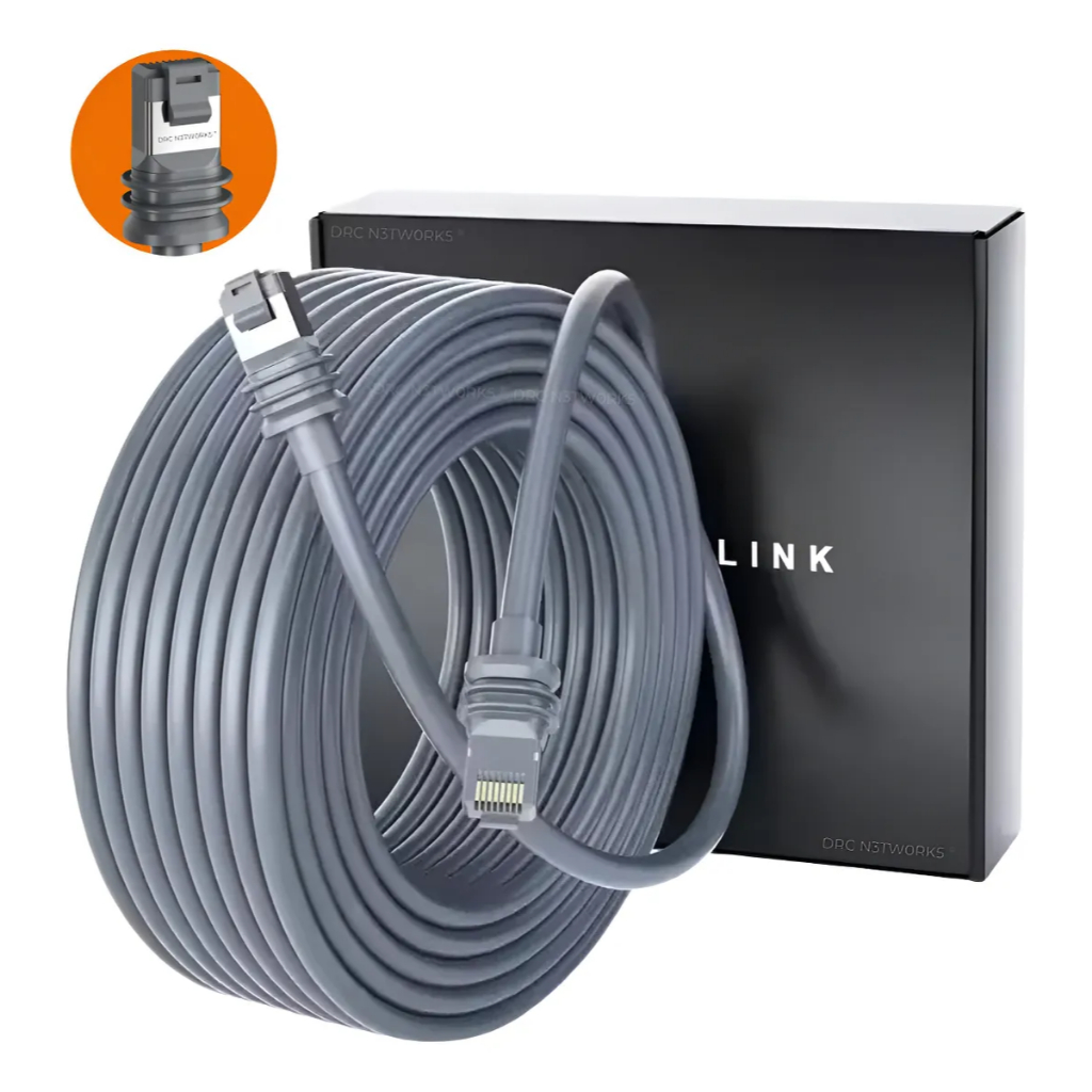 Cabo De Reposição Starlink  V3 Gen3 Starlink Gen3 Replacement Cable Ip68 Waterproof 1200mb/s
