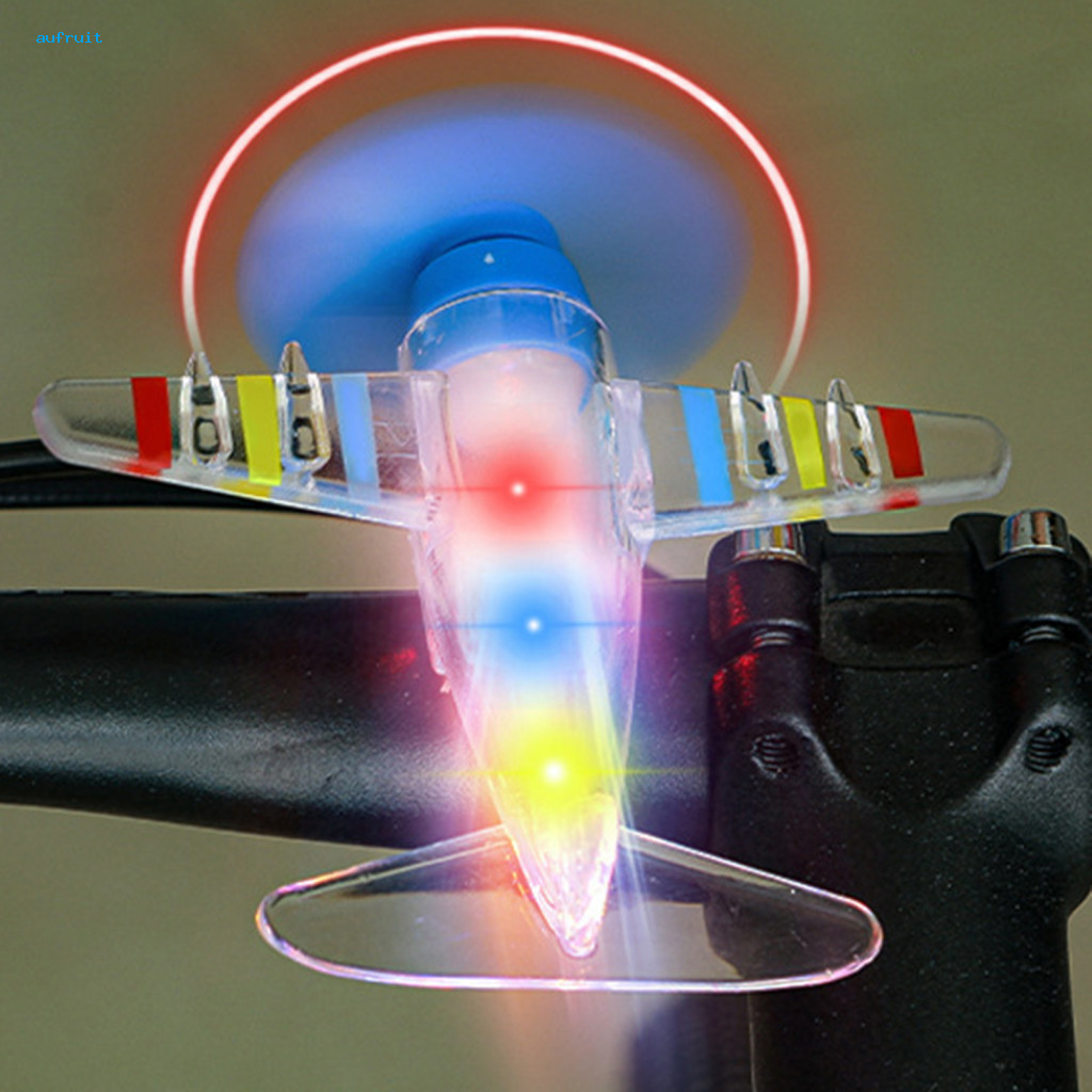 Aircraft Ornament Wind Toy Energy Rotating Wind-up Airplane with Led Lights Easy Setup Wind-powered Car Electric Handleb