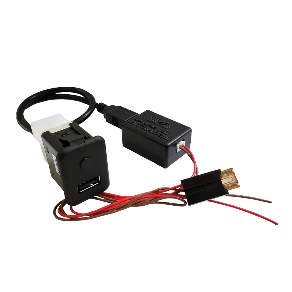 Kit Techcar Usb Charge Carregador Automotivo Usb 3a 12v