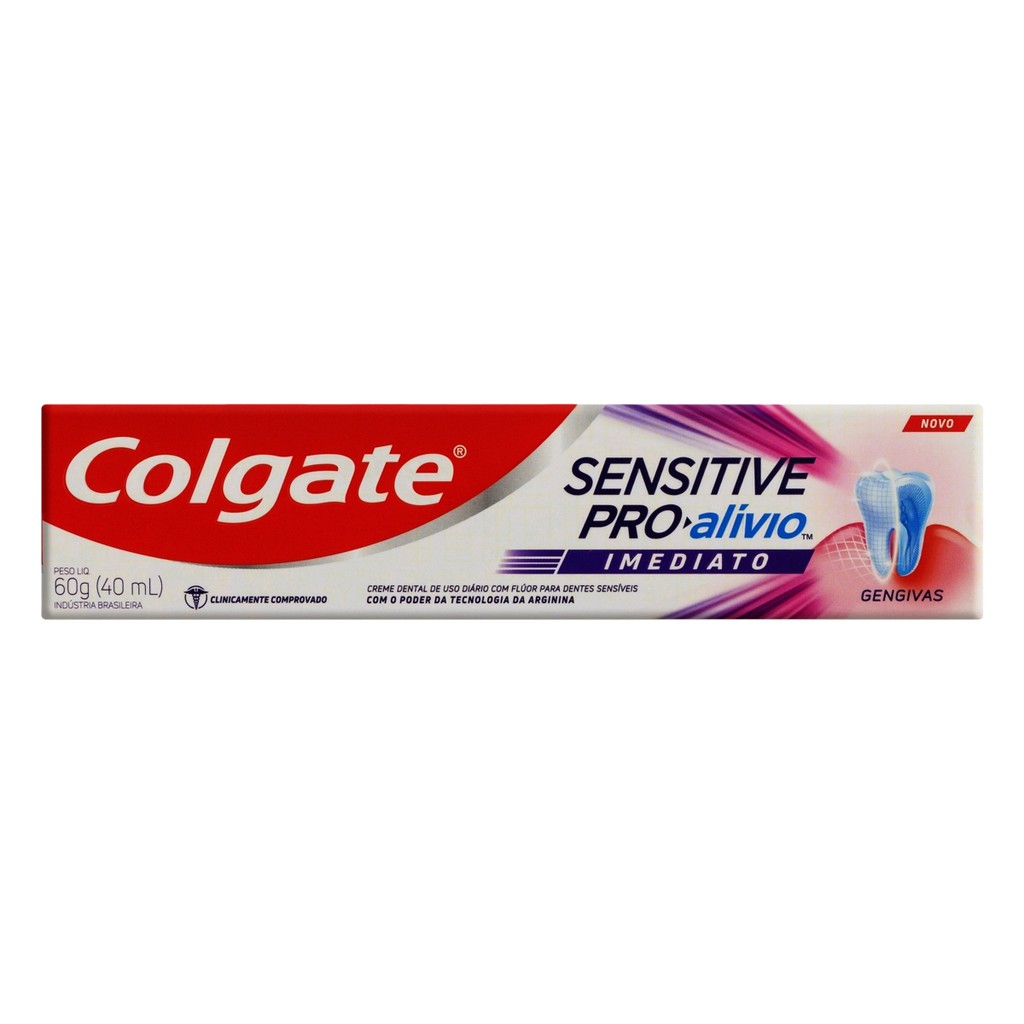 CR DTL COLGATE 60G SENSITIVE PRO ALIVIO IMEDIATO