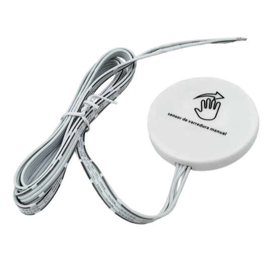 Botão Touch Interruptor 12v Dimmer Regulável 5A 60W Para Fita Led