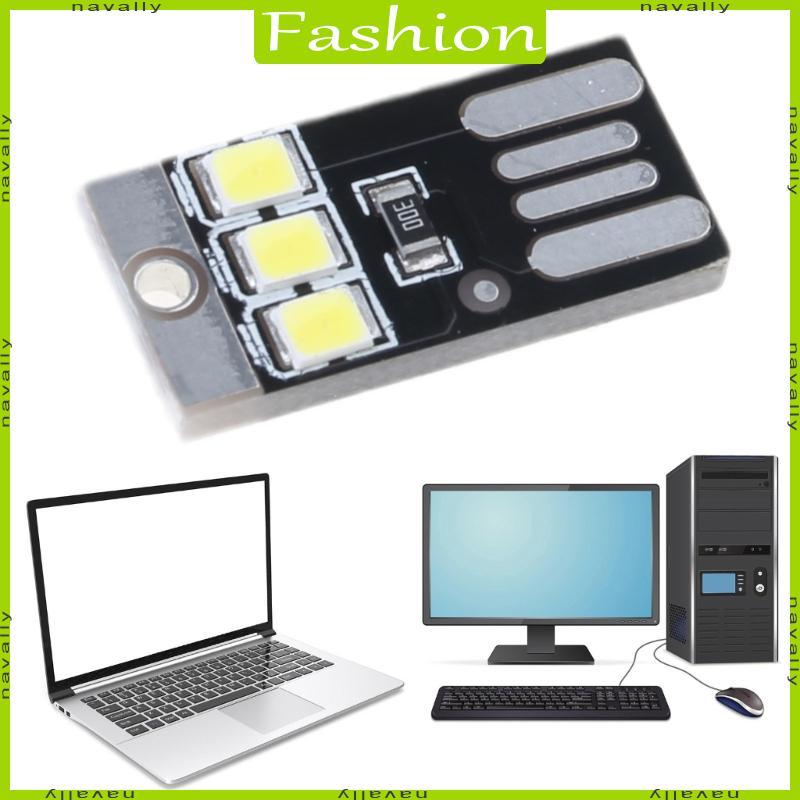 nava 0 2W USB LED Lâmpada Livro Luz Para Laptop PC Powerbank Noturna Cartão Bolso