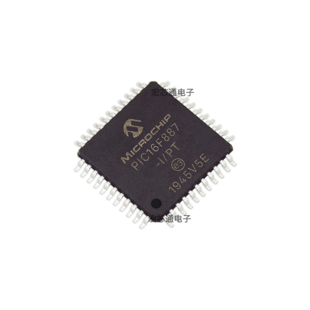 Original genuíno PIC16F887-I/PT Patch TQFP-44 20MHz 14KB microcontrolador de 8 bits IC