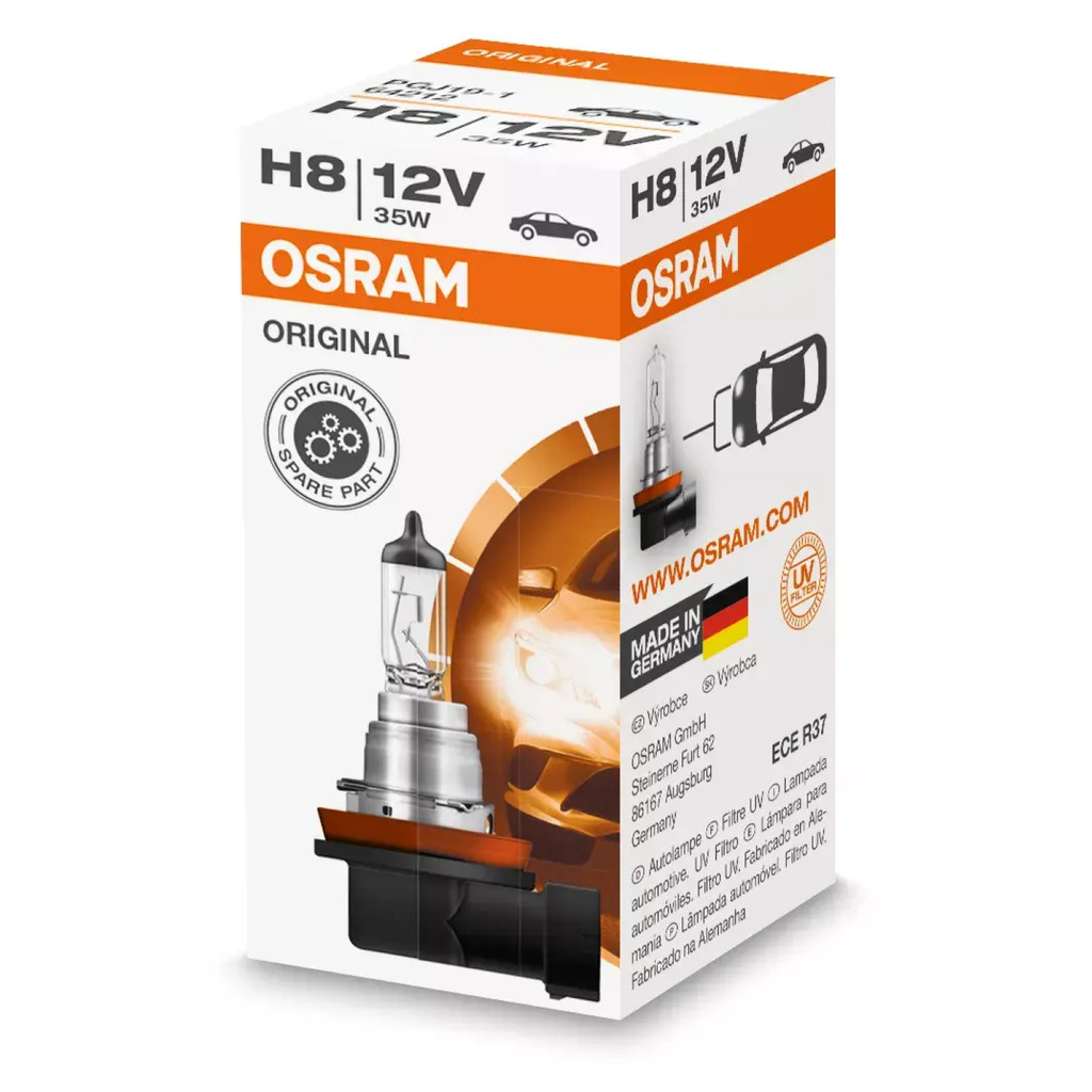 Lâmpada Osram Original Line H8 12v 35w 3200k Reposição