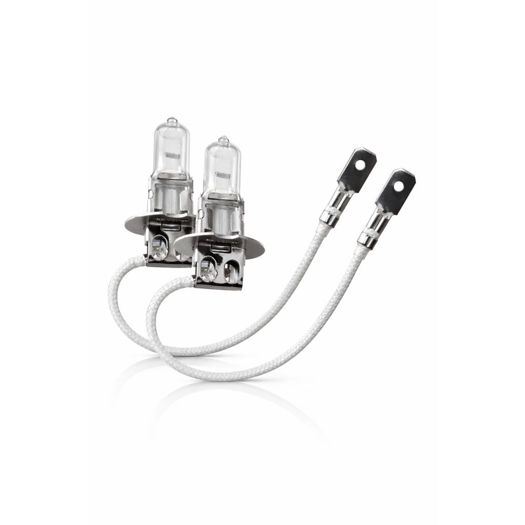 Par de lampada Transparente H3 12v 3200k 55w - Premium