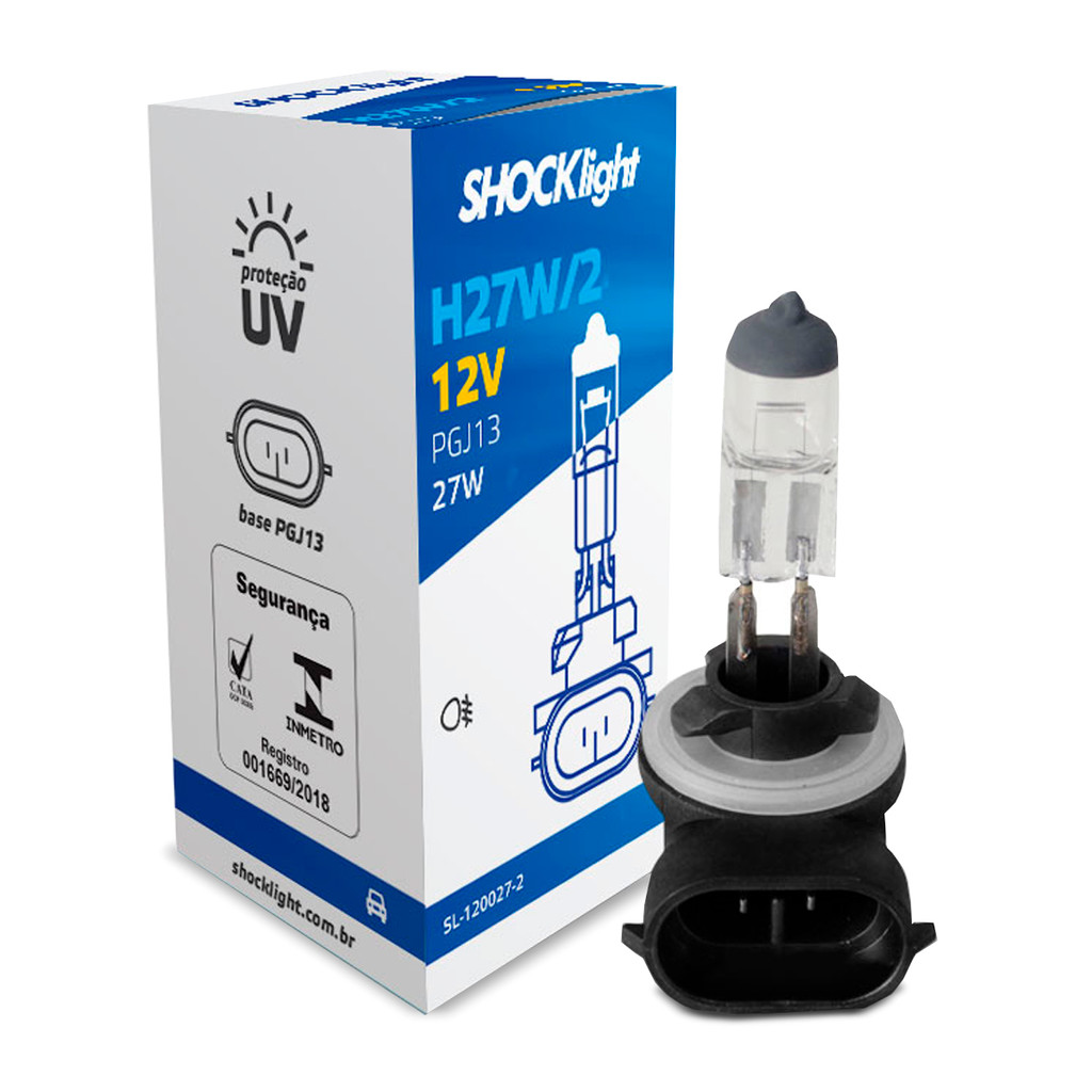 Lâmpada Halogena Standart H27W/2 27W PGJ13 3200k Shocklight