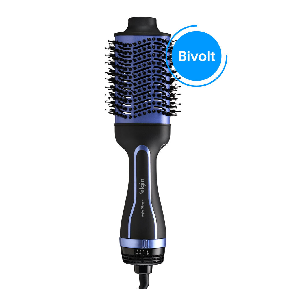 Escova Secadora Agile Grossy 3 em 1 - 1.300W - Bivolt Elgin