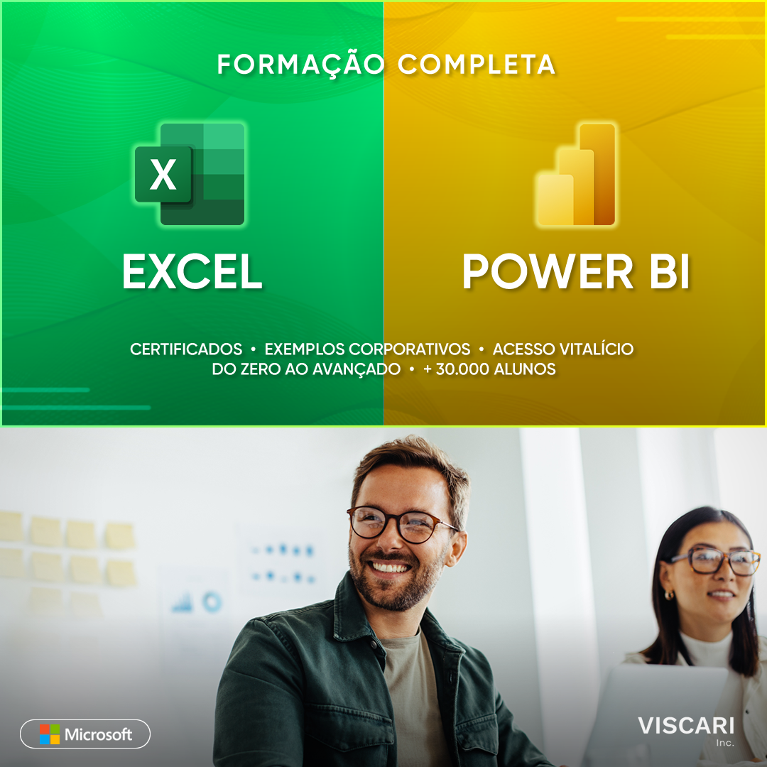Pacote EXCEL + POWER BI | 2025