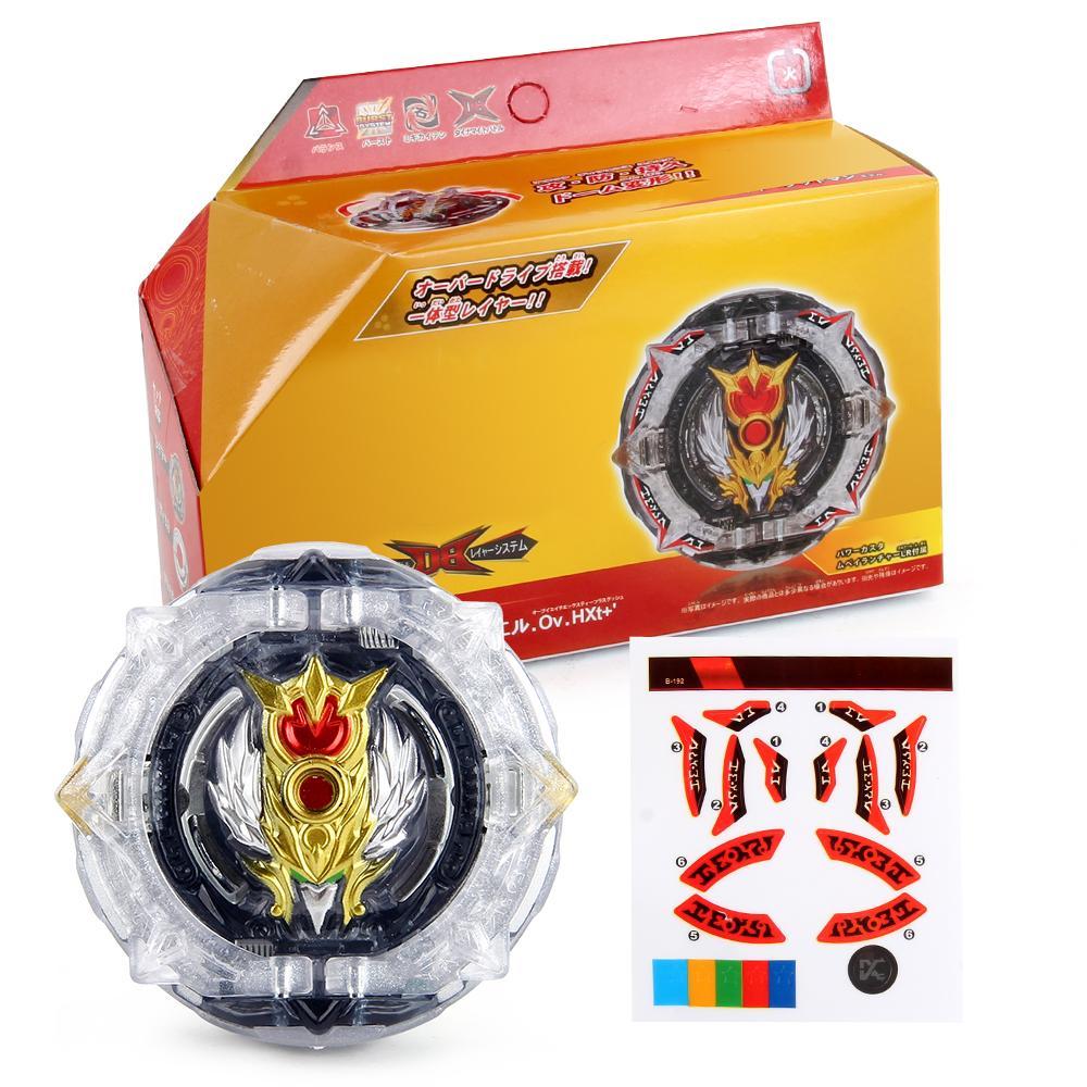 Marca Flame B-192 Maior Raphael Over High Xtend +'Spinning Beys Burst DB Com Conjunto De Lançador B184 LR