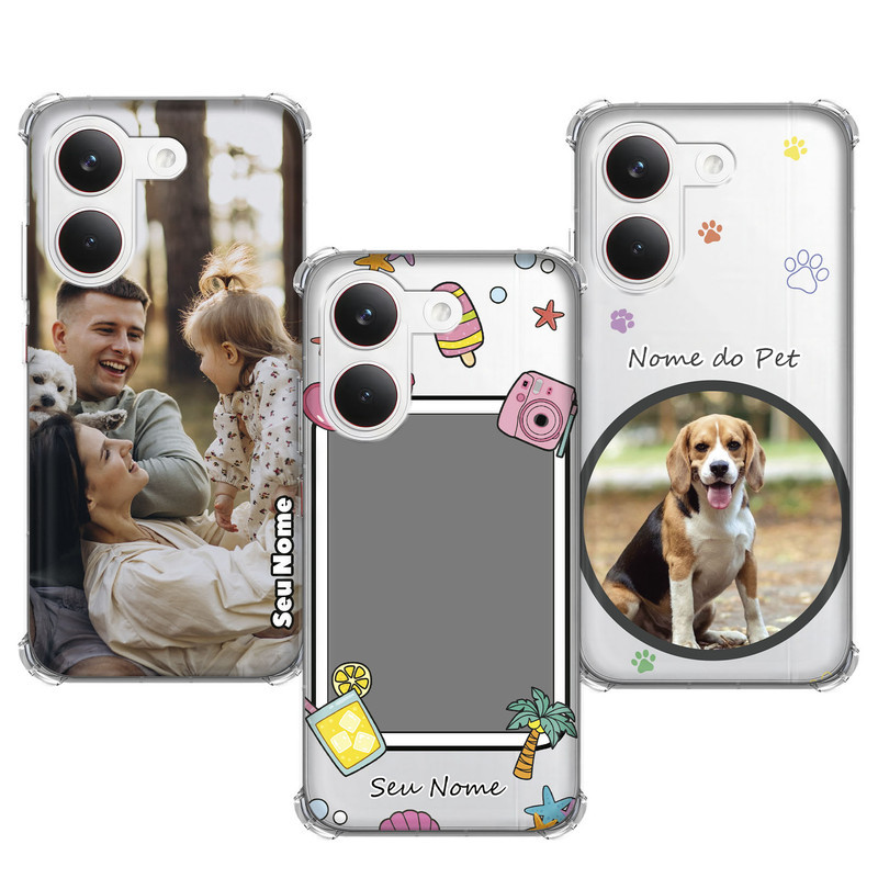Capinha compatível com Xiaomi Poco X8 Pro - Fotos Personalizadas
