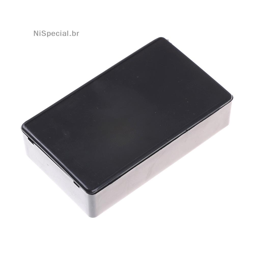 [Nis] Instrumento De Gabinete De Caixa De Projeto Eletrônico De Plástico ABS DIY 100x60x25mm [BR]