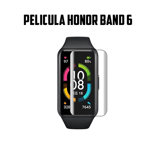 Pelicula para honor band 6 huawei Smartband gel Super Resistente promocao para huwaei honor band 6