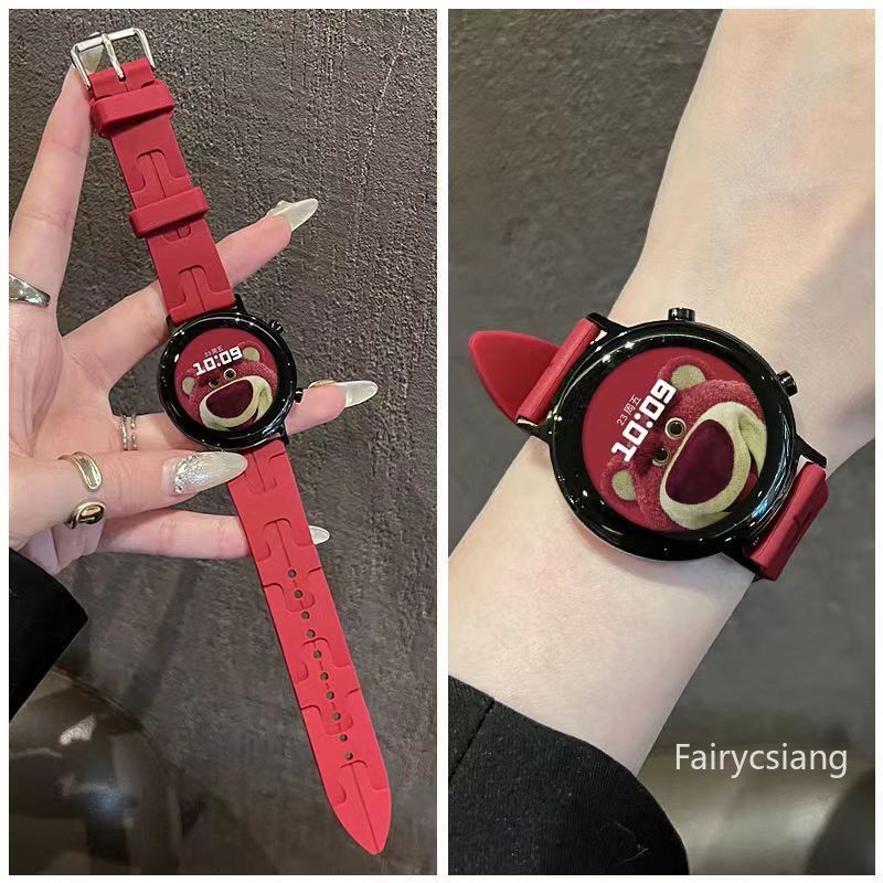 20mm 22mm Nova Pulseira De Silicone Para Samsung Galaxy Watch 7 6 5 4 40/44mm 6Classic 43/47mm Huawei GT3 4Pro Correa