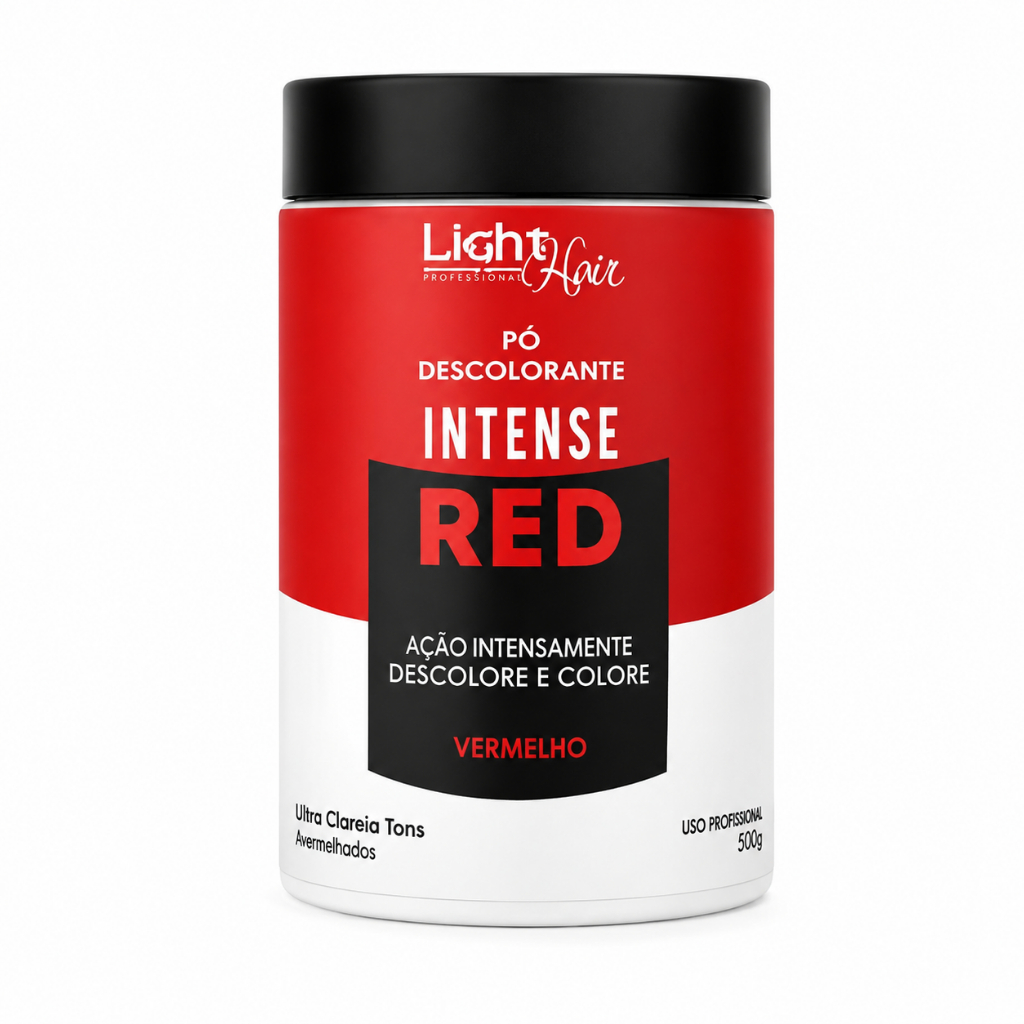 Light Hair Pó Vermelho Intense Red 200g