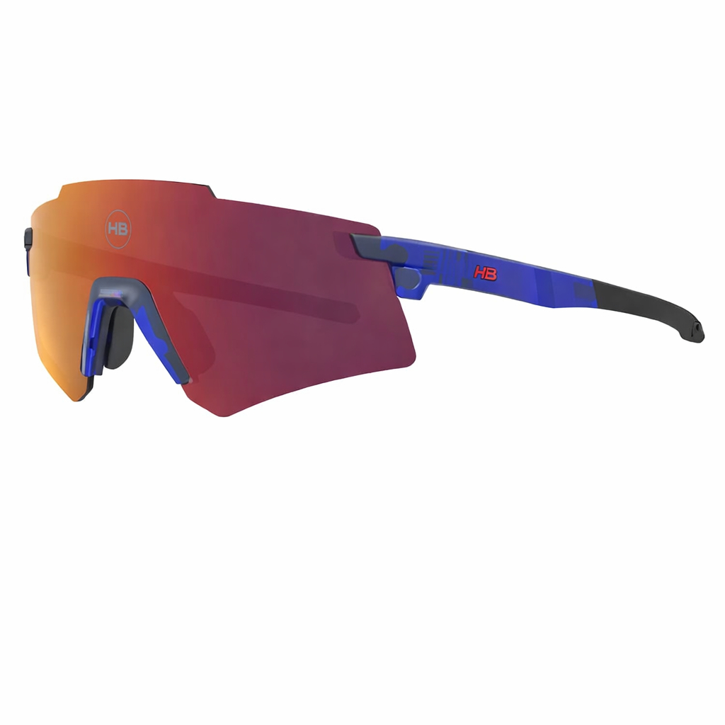 Oculos HB Apex Light Clear Dark Blue Red Chrome Esportivo Ciclismo Corrida Original HB Corrida Bikes