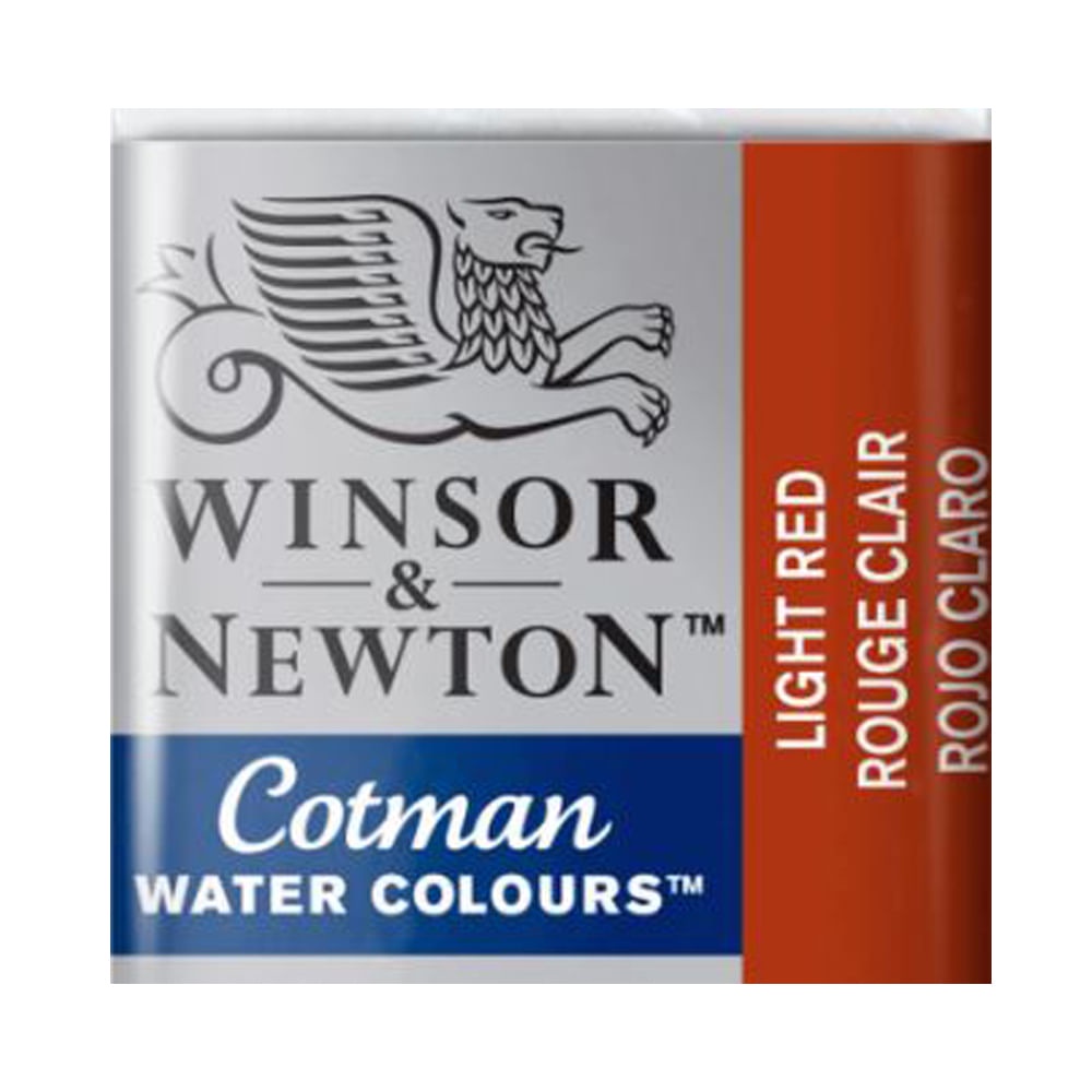Aquarela Cotman - Pastilha 362 Light Red - Winsor & Newton