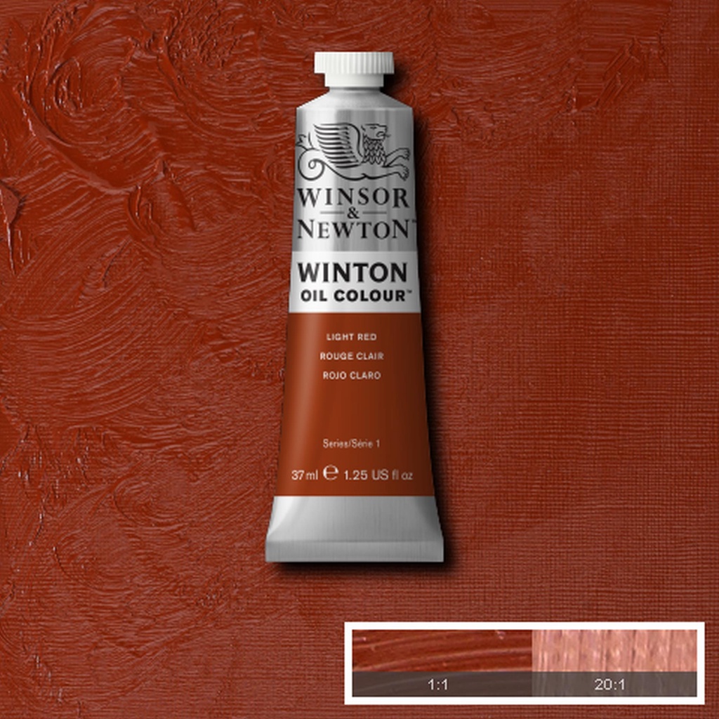 OLEO WINSOR NEWTON WINTON 37ML 1414362 LIGHT RED