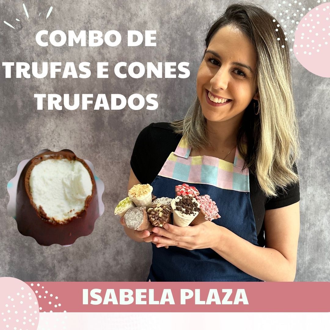 Combo de trufas e cones trufados