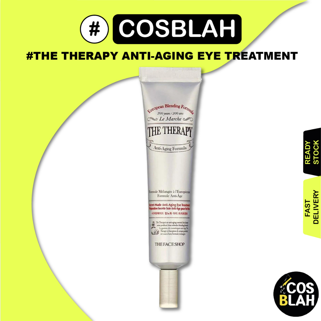 The Face Shop Therapy Tratamento Antienvelhecimento Para Os Olhos 25ml-Estoques Prontos Da Coreia