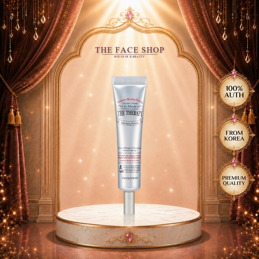 [THE FACE SHOP] The Therapy Eye Treatment 25ml - produto para a área dos olhos K-Beauty Coreia