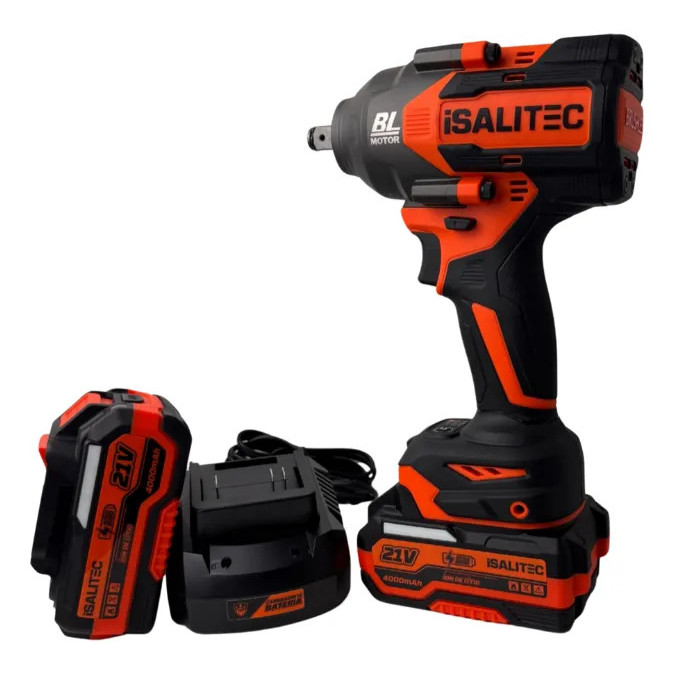 Chave De Impacto Isalitec 21v Brushless 850nm 1/2  Isalitec
